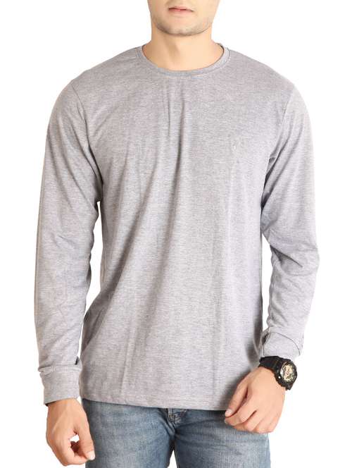 grey cotton t-shirt - 15576605 -  Standard Image - 0