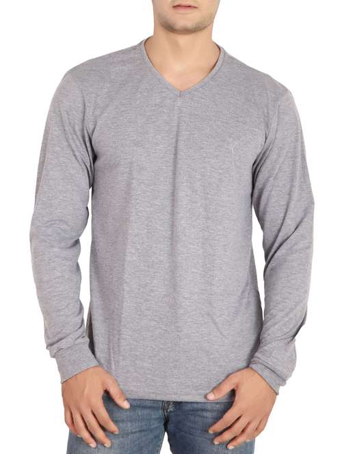 grey cotton t-shirt - 15576614 -  Standard Image - 0