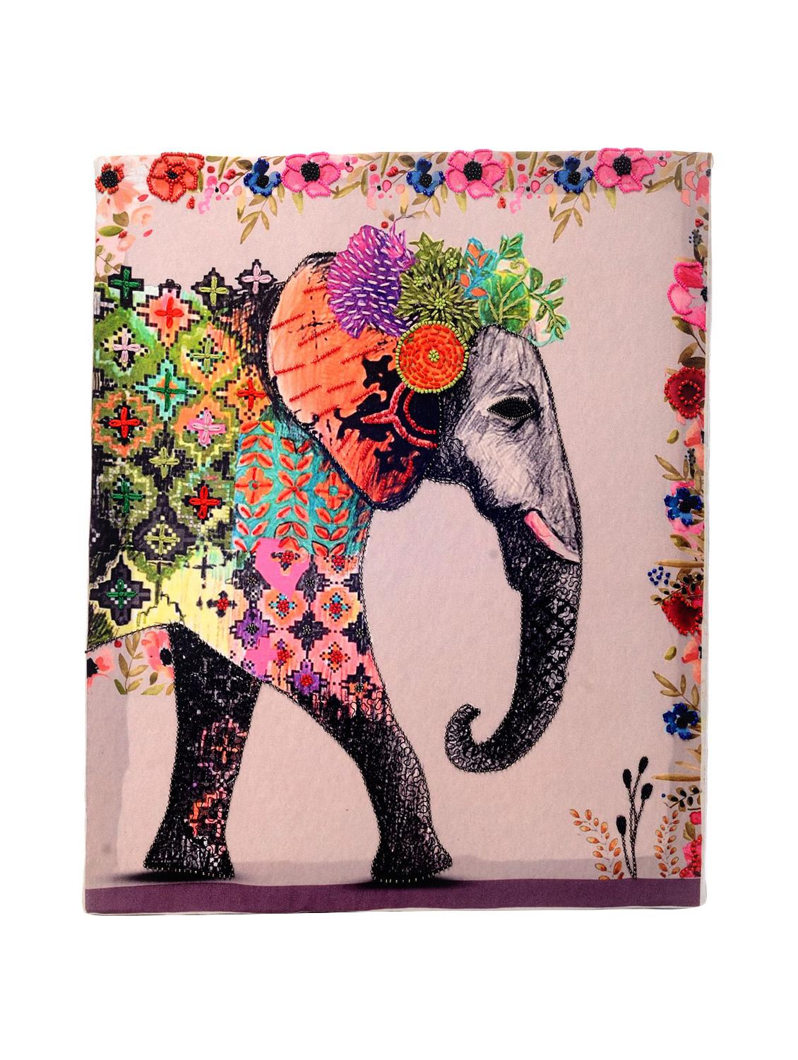 Boho Elephant Wall Art