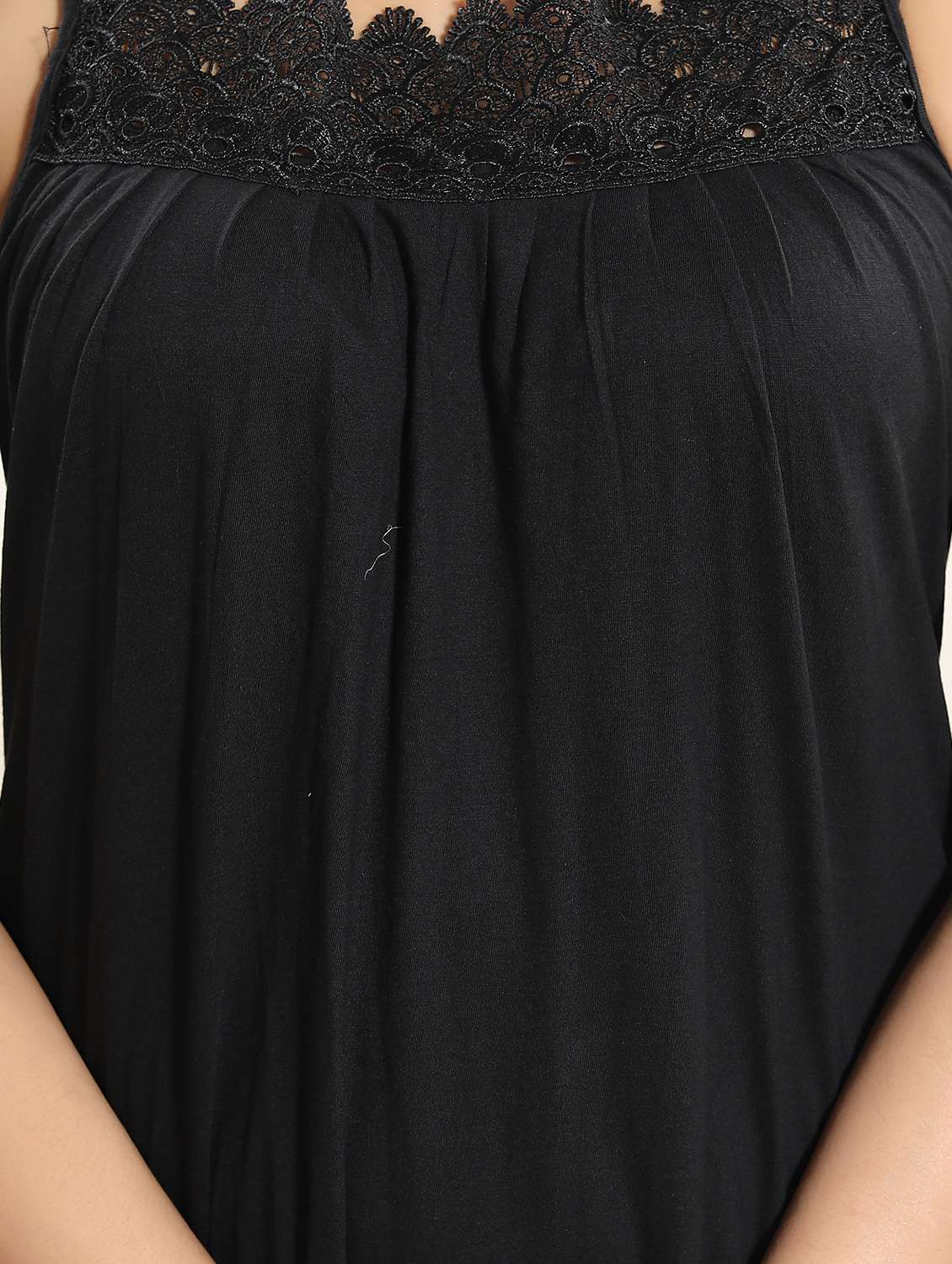 lace detail cami nighty - 15577535 - Standard Image - 3