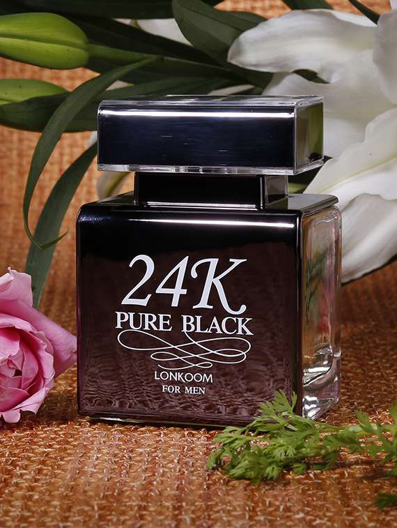 24k Solid Black Perfume Price 24K Gold Oud Attar - Main Image