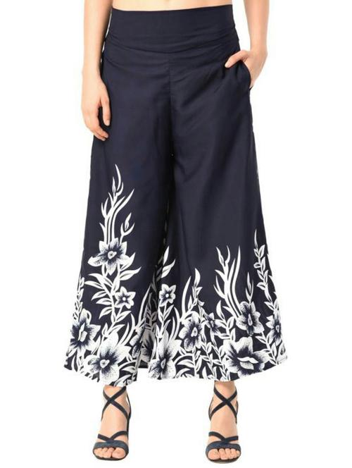 high waist flared palazzo - 15579334 - Standard Image - 0