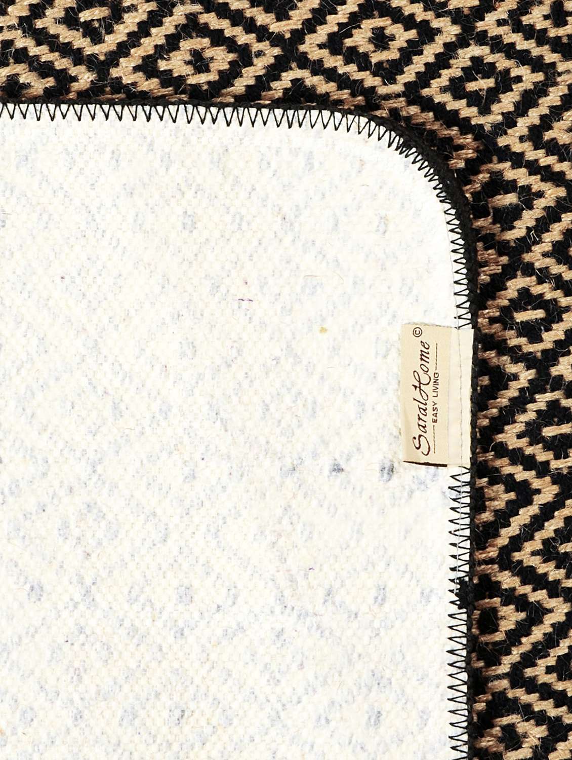 handloom made cotton & jute mixed multi purpose runner- 50x180 cm - 15584109 -  Standard Image - 3