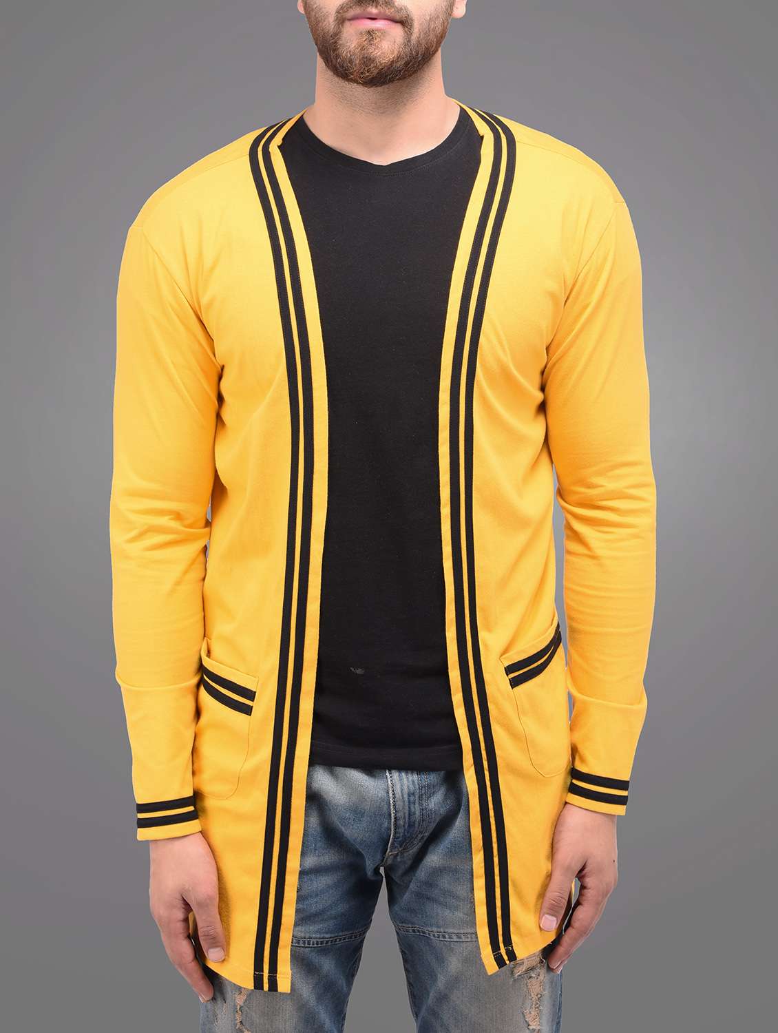 yellow cotton shrug - 15586656 -  Zoom Image - 0