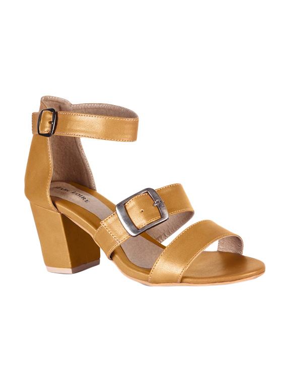 tan ankle strap sandals - 15603839 - Zoom Image - 0