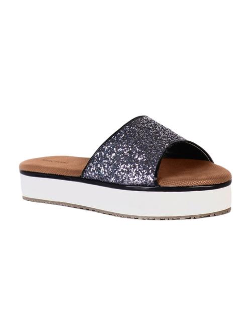 grey flat forms sandals - 15603852 - Standard Image - 0