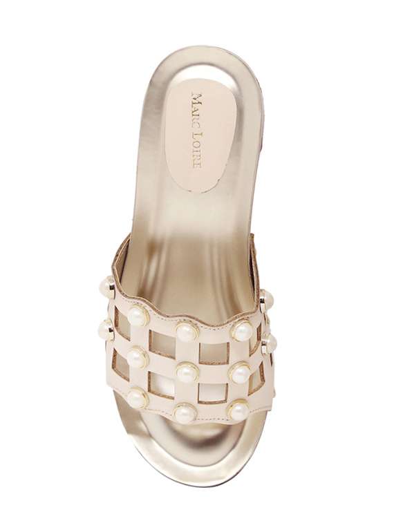 beige platforms wedges - 15603886 -  Standard Image - 3