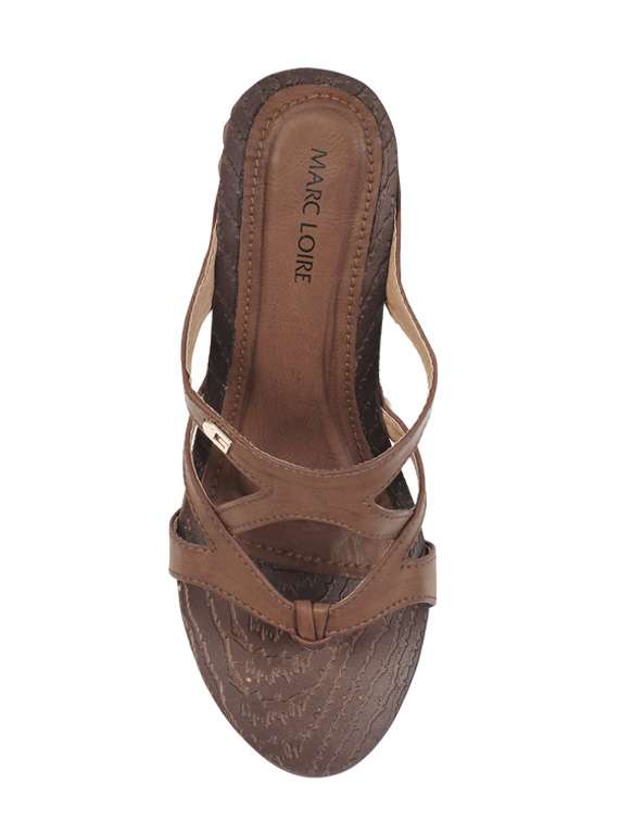 brown platforms wedges - 15603898 -  Standard Image - 3