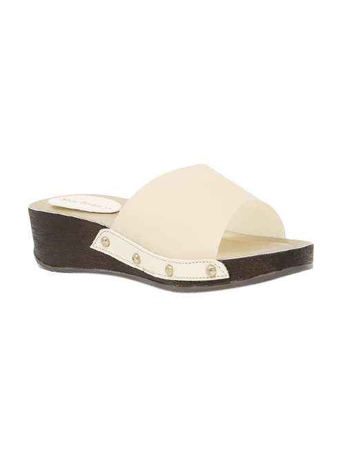 beige slip on sandal - 15603907 - Standard Image - 0