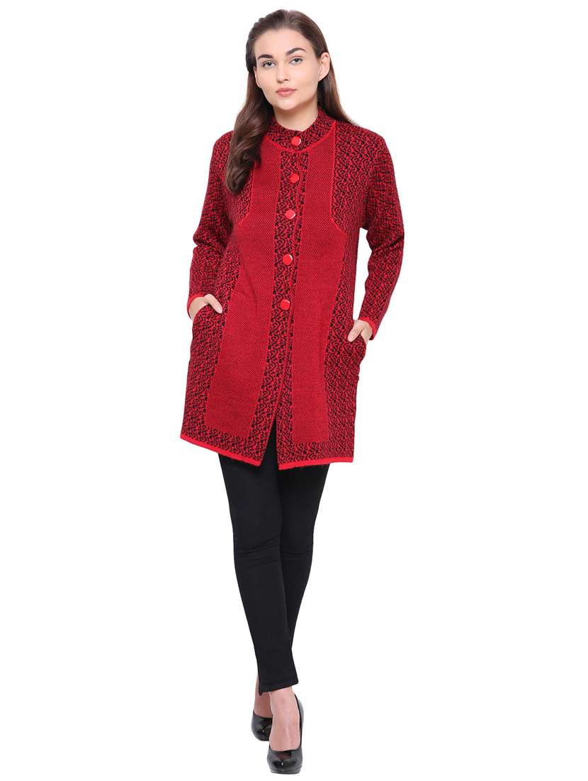 side slit pocket detail cardigan - 15607351 -  Standard Image - 3