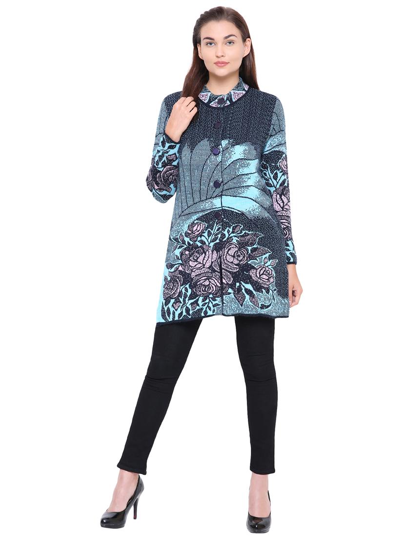 floral pocket detail cardigan - 15607354 - Standard Image - 3