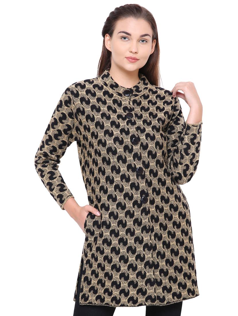 side slit pocket detail cardigan - 15607360 - Zoom Image - 0