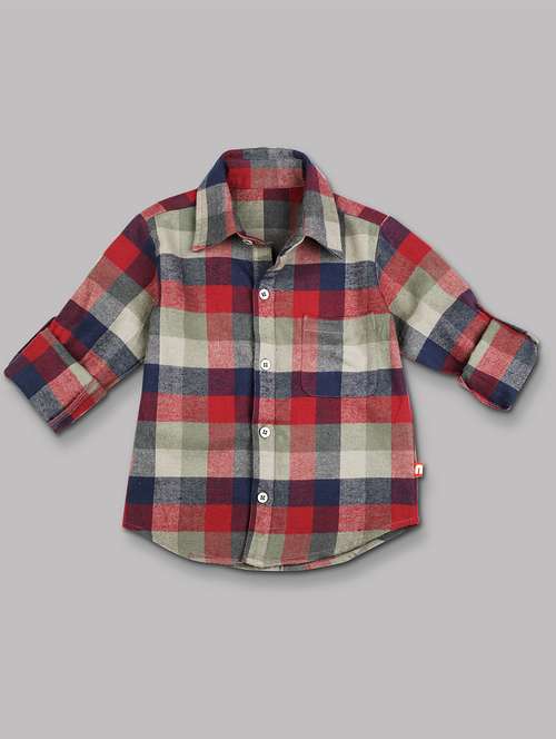 multi colored cotton shirt - 15609730 - Standard Image - 0