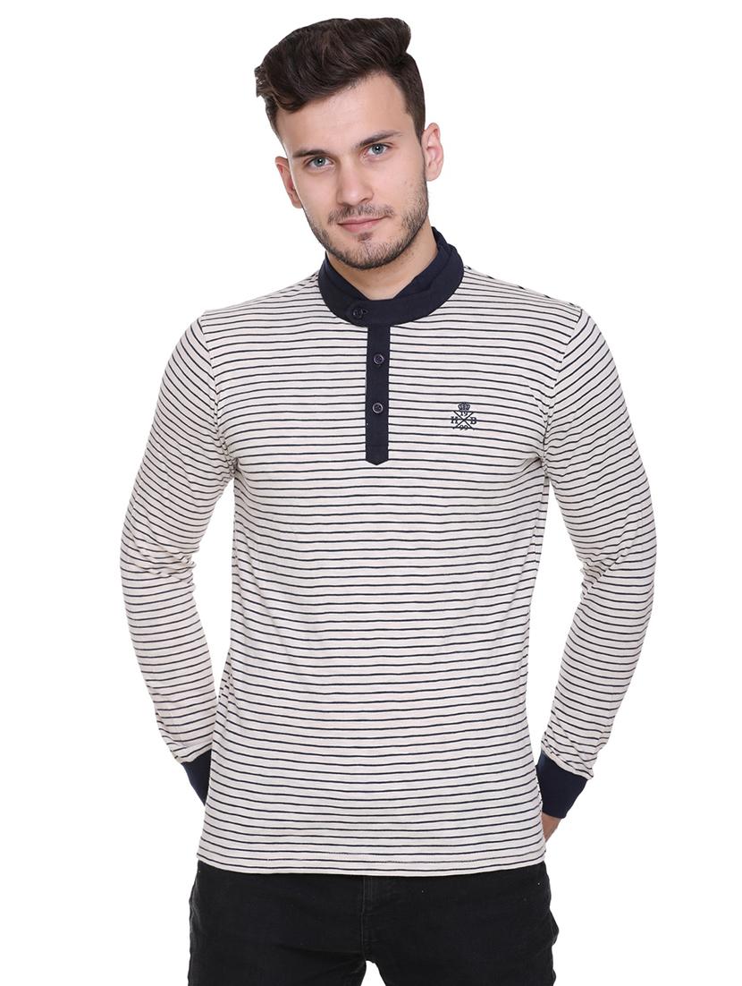 white cotton blend t-shirt - 15614309 - Zoom Image - 0