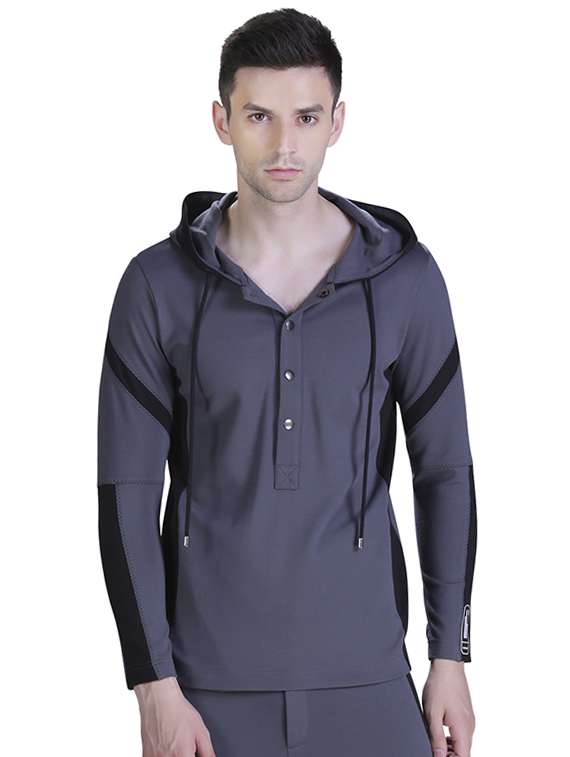 grey viscose t-shirt