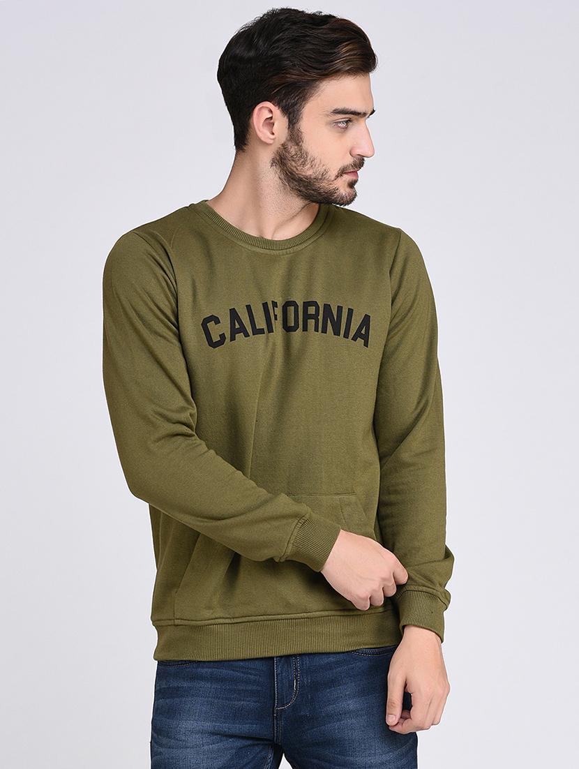 mens chest print sweatshirt - 15614762 - Zoom Image - 0