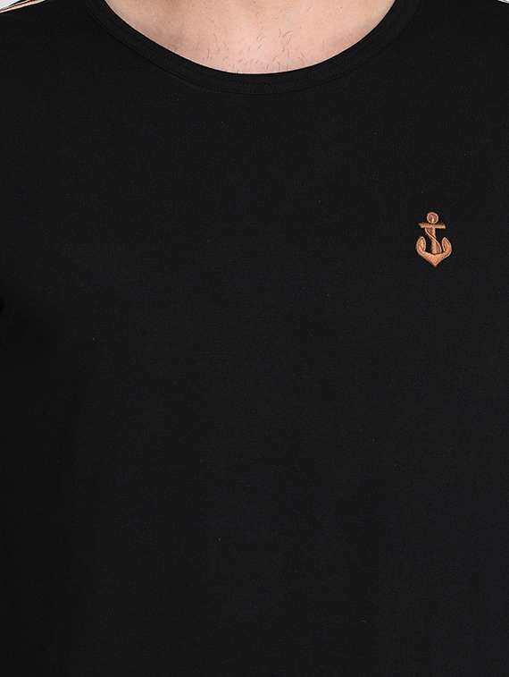 black cotton t-shirt - 15614796 - Standard Image - 5