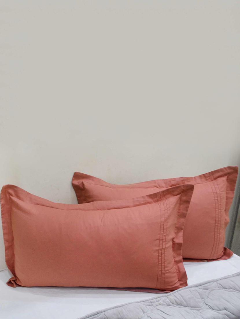 solid color pintuck pillow cover set (2 pc) - 15620497 - Zoom Image - 0