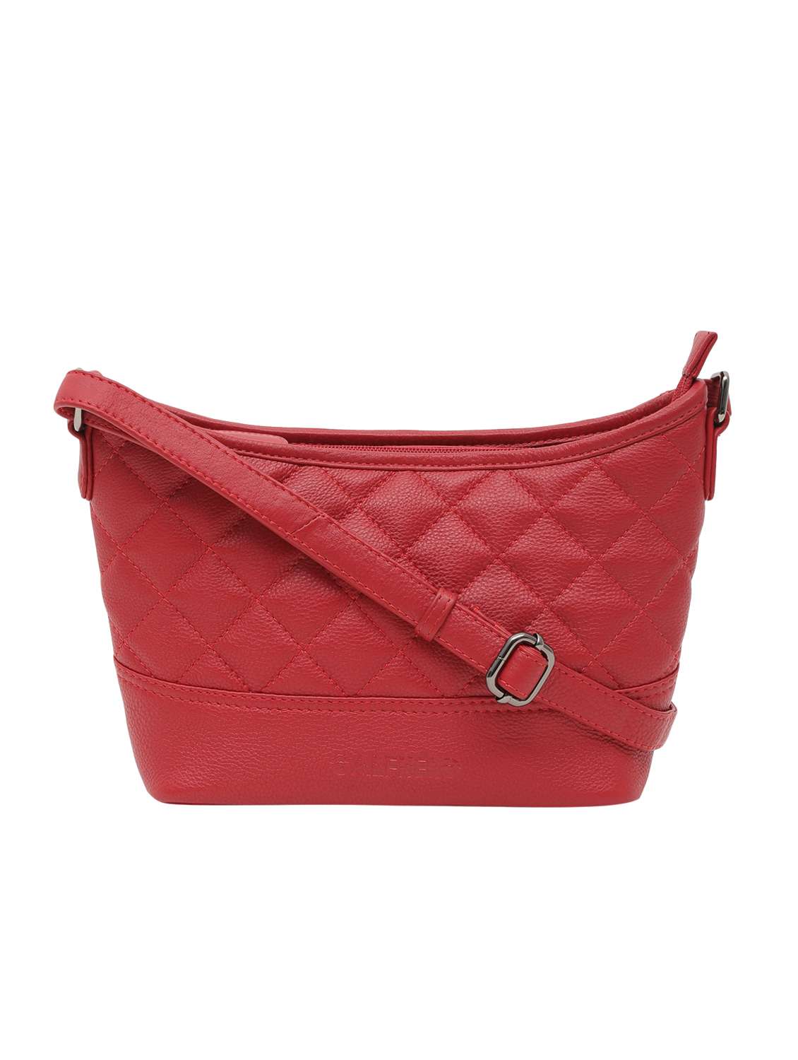 red leatherette (pu) sling bag - 15628729 -  Zoom Image - 0