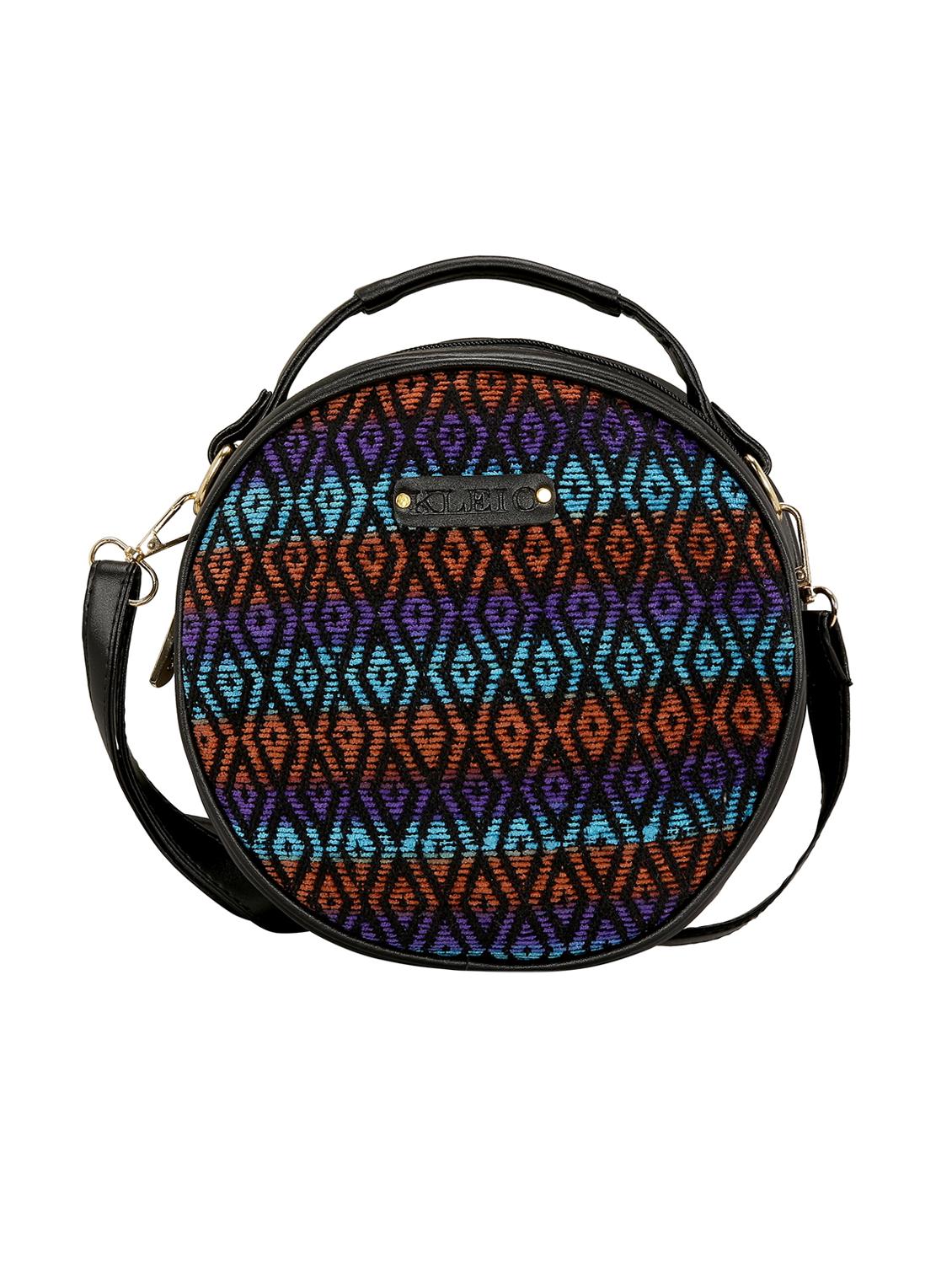 multi colored cotton sling bag - 15629290 - Zoom Image - 0