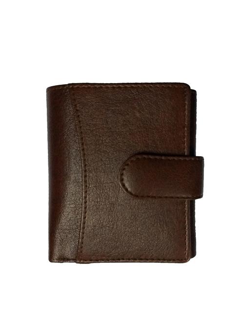 brown leatherette wallet - 15630709 - Standard Image - 0