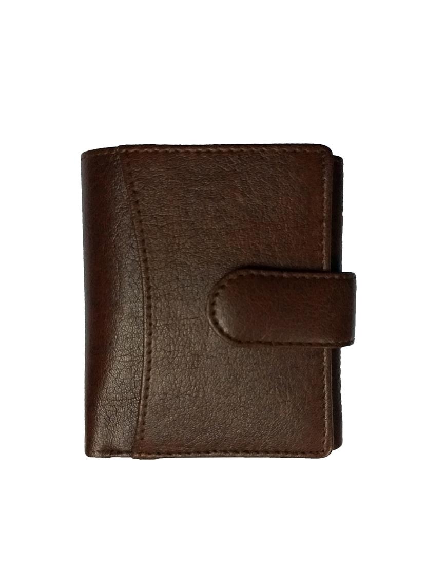 brown leatherette wallet - 15630709 - Zoom Image - 0