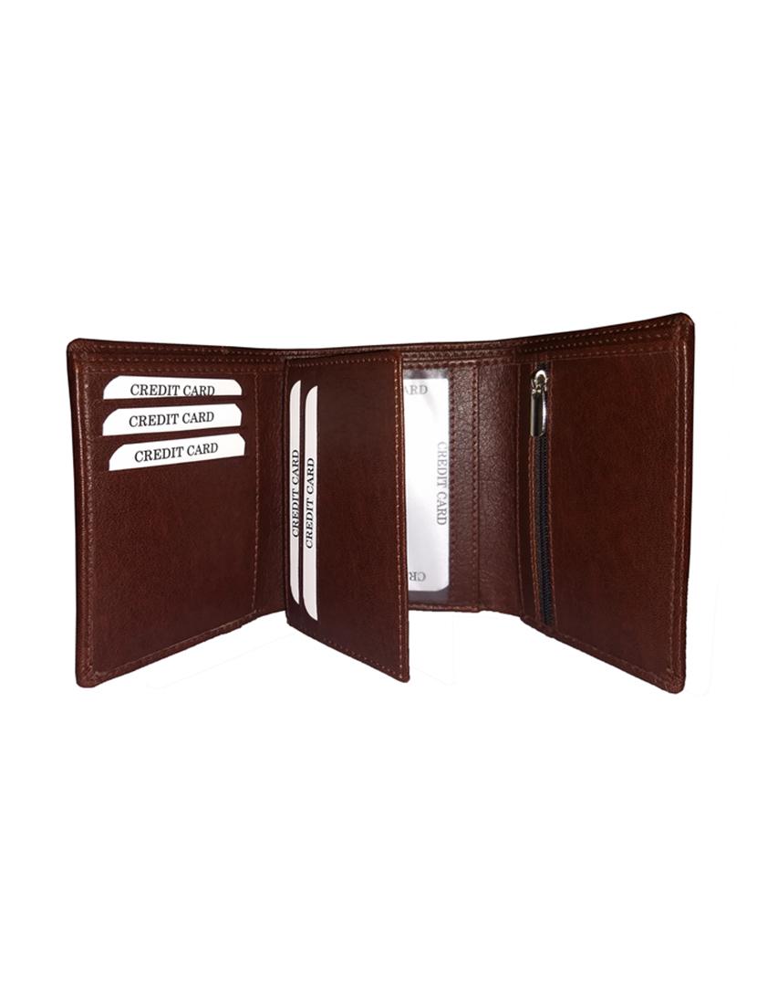 brown leatherette wallet - 15630709 - Standard Image - 3