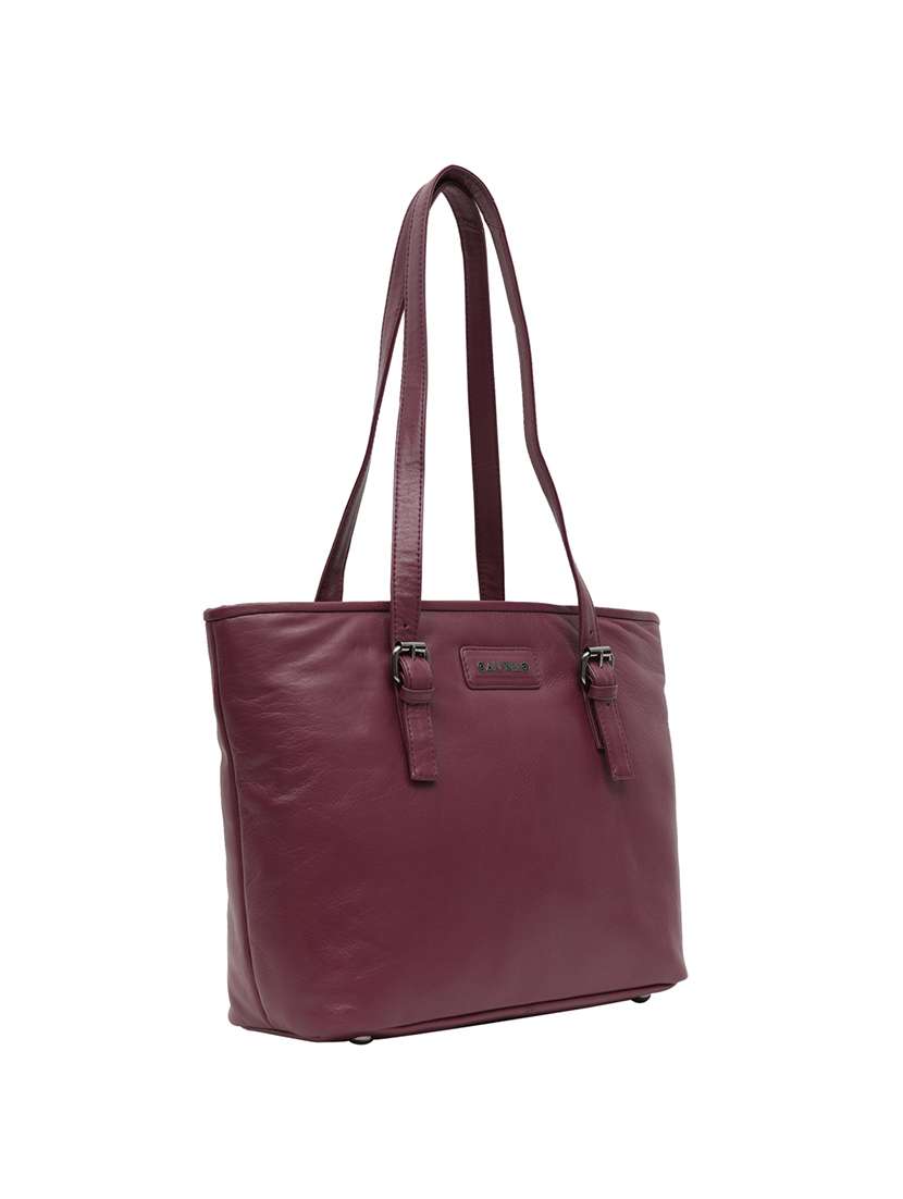 purple leatherette (pu) handbag - 15632075 - Standard Image - 3
