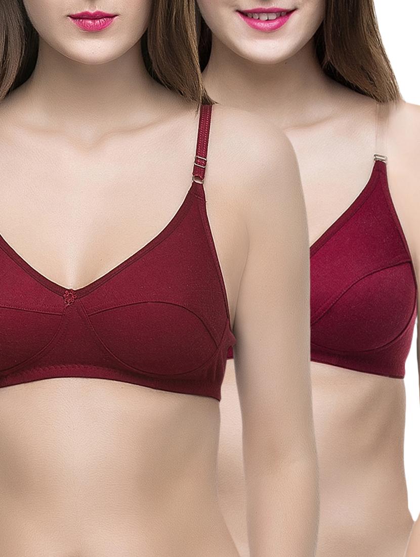 set of 2 floral patch bras - 15632331 - Zoom Image - 0