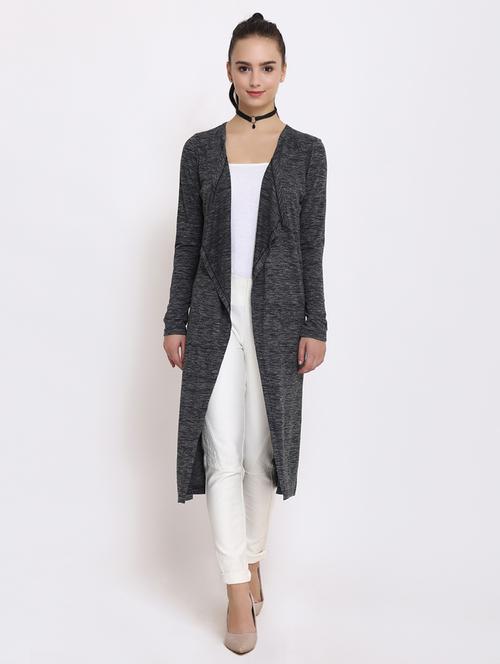 grey asymmetric shrug - 15651116 -  Standard Image - 0