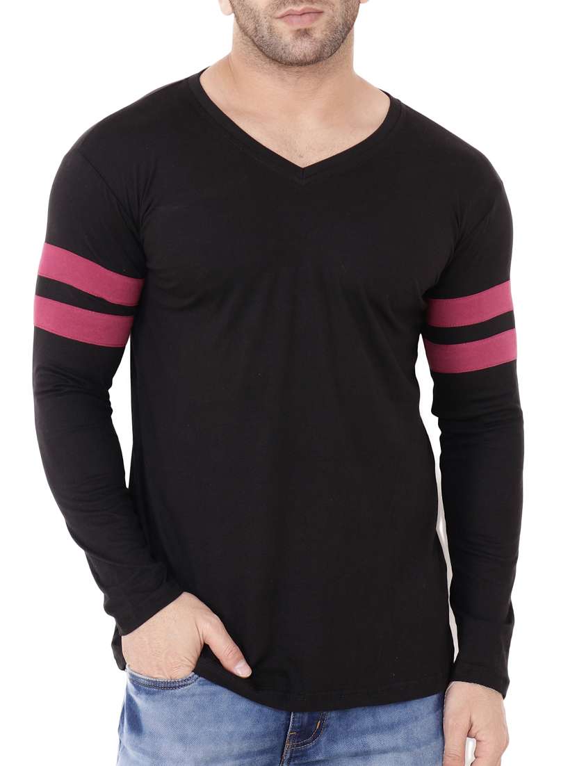 black cotton t-shirt - 15651702 - Zoom Image - 0