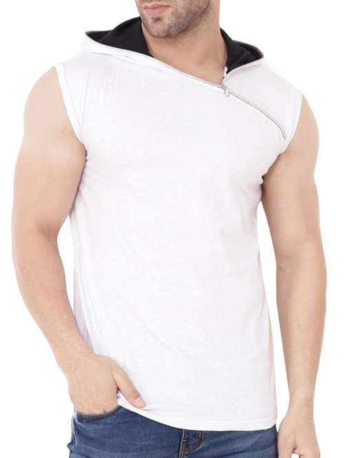 white cotton t-shirt - 15651734 - Standard Image - 0