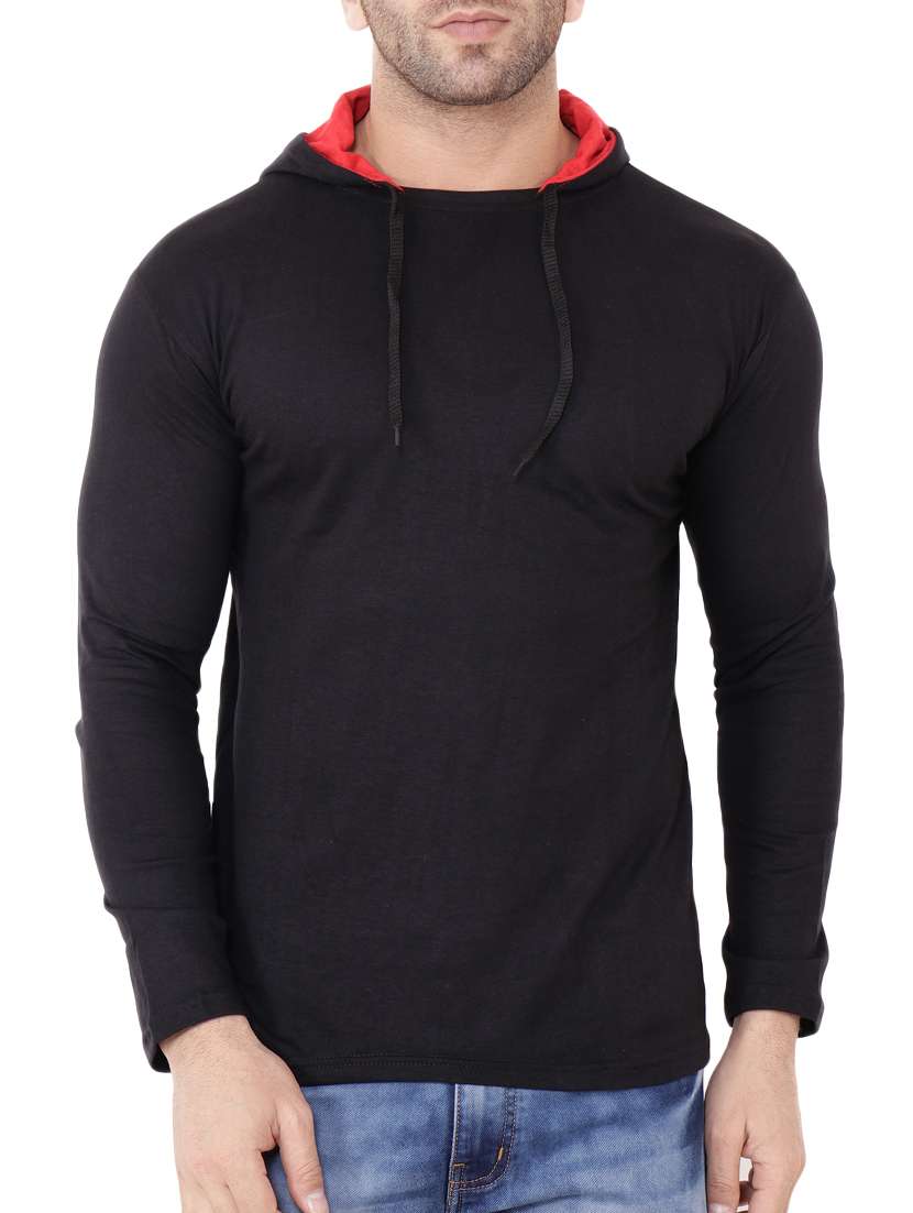 black cotton t-shirt - 15651745 -  Zoom Image - 0