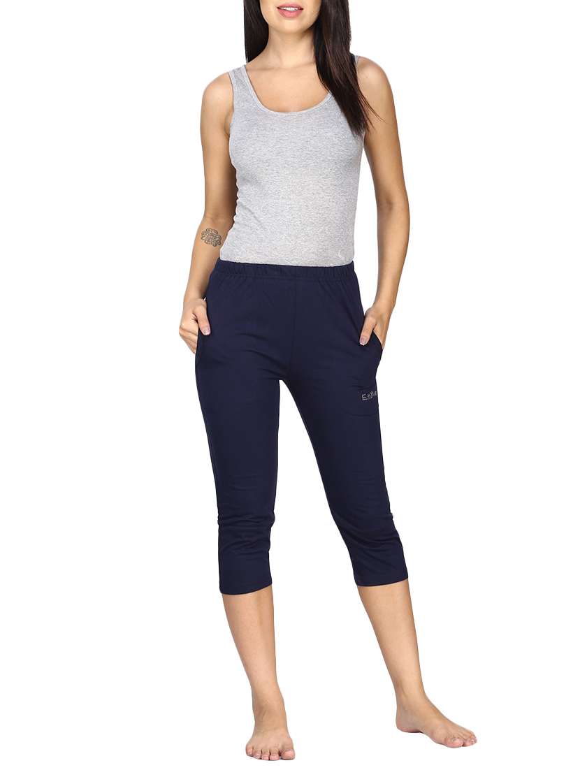 mid waist sleepwear capri - 15653371 -  Standard Image - 3