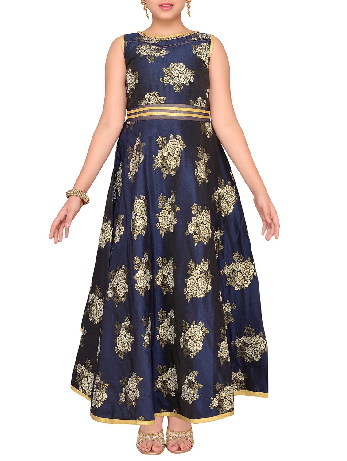 blue satin gown - 15655542 - Zoom Image - 0