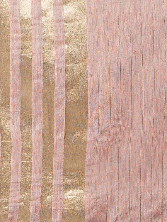 zari self-design plain dupatta - 15657899 - Standard Image - 3