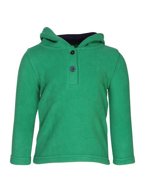 green fleece sweatshirt - 15659330 -  Standard Image - 0