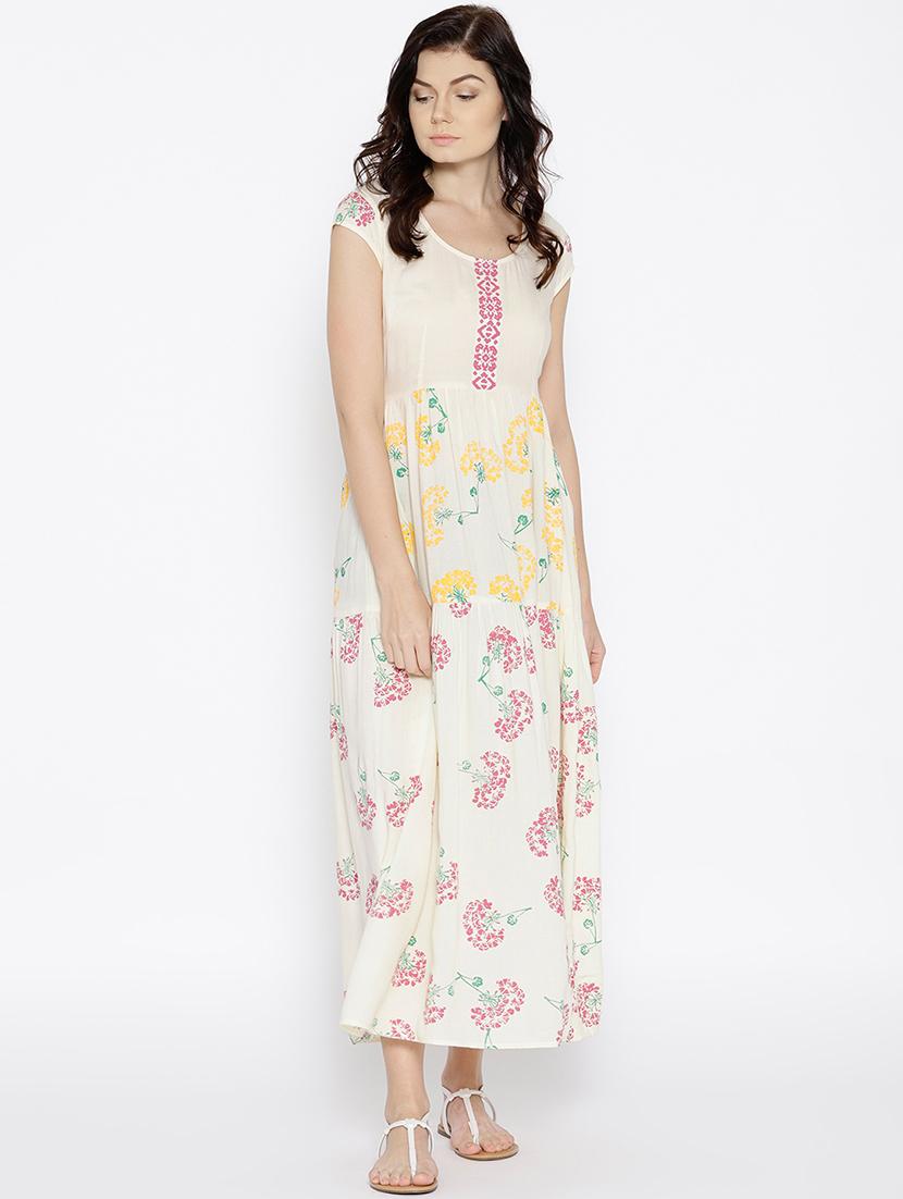 floral printed maxi dress - 15670201 -  Zoom Image - 0