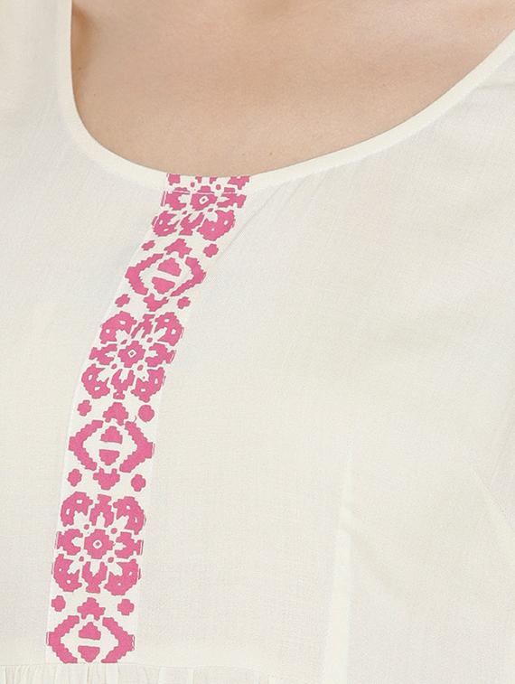 floral printed maxi dress - 15670201 - Standard Image - 3