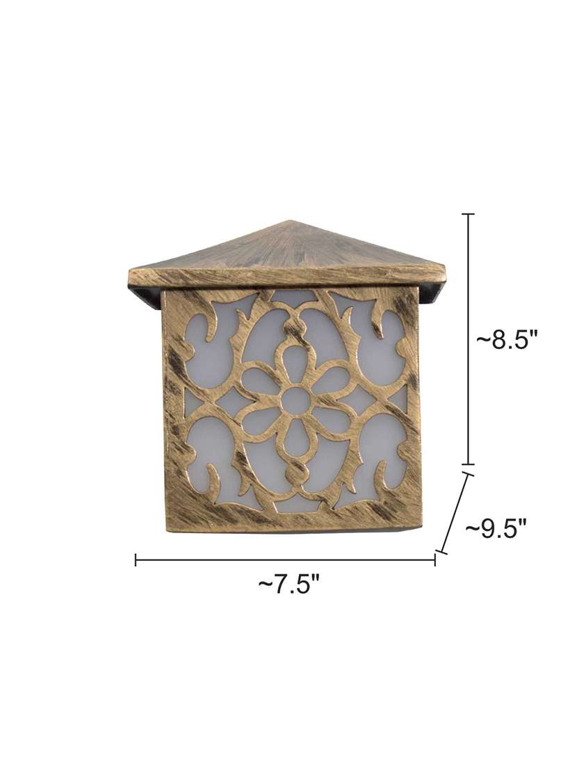 fos lighting classic black small outdoor wall light - 15671007 -  Standard Image - 5