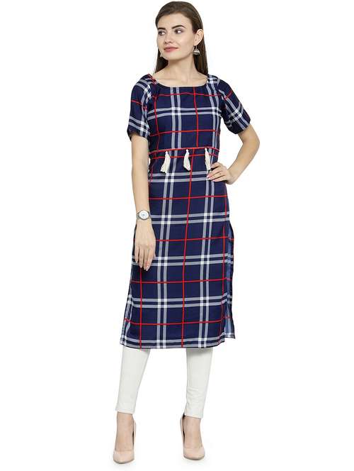 women's straight kurta - 15675742 -  Standard Image - 0
