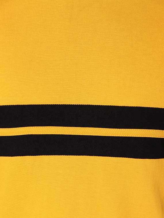yellow cotton thumb hole t-shirt - 15676146 - Standard Image - 5