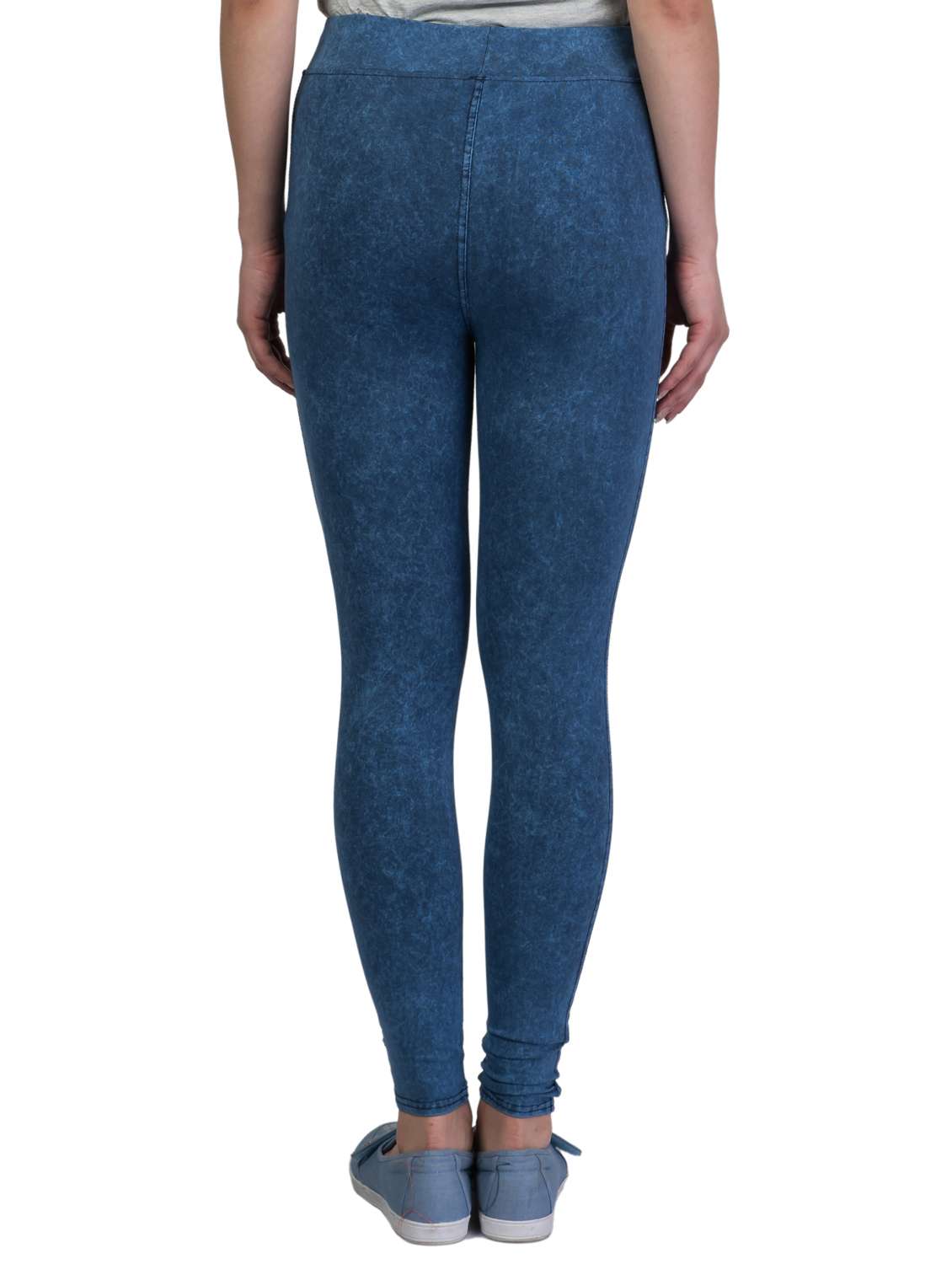 set of 2 multi colored cotton jeggings - 15677723 -  Standard Image - 5