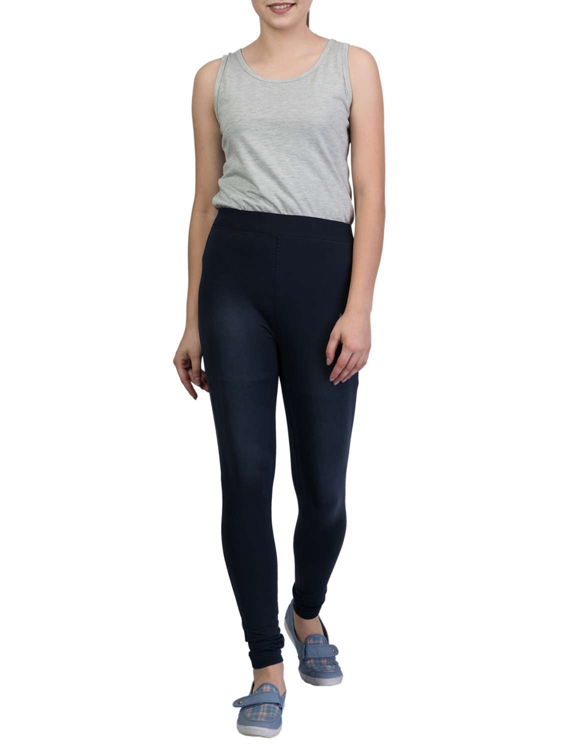 set of 2 multi colored cotton jeggings - 15677724 -  Standard Image - 3