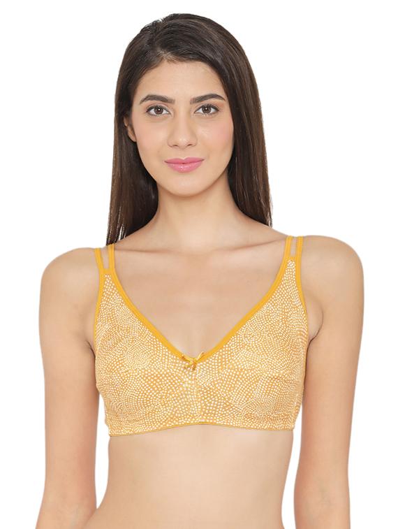 bow patch printed bra - 15679141 - Zoom Image - 0