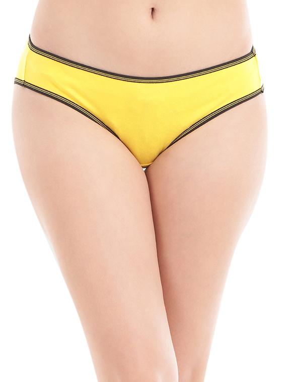 contrasting striped bikini panty - 15679203 - Zoom Image - 0