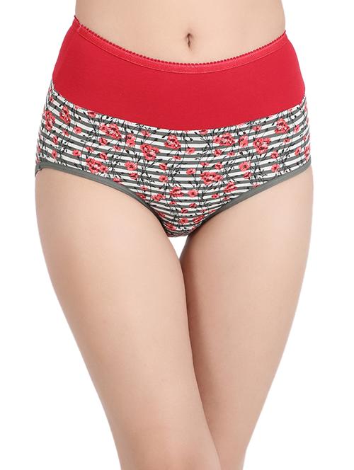 floral striped hipster panty - 15679226 - Standard Image - 0