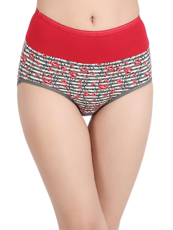 floral striped hipster panty - 15679226 - Zoom Image - 0