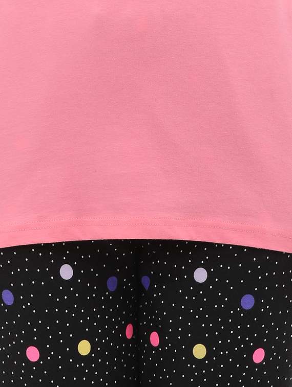 graphic print nightwear pajama set - 15679636 - Standard Image - 3
