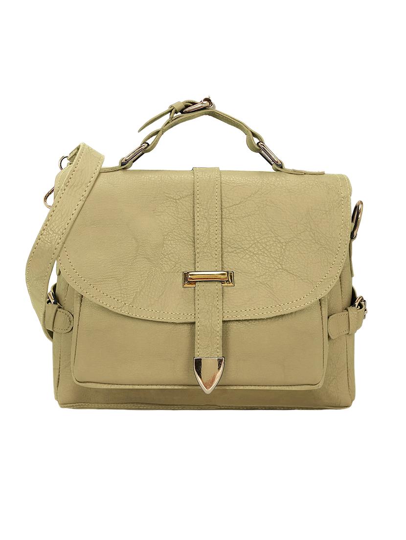 cream leatherette (pu) sling bag - 15681861 -  Zoom Image - 0